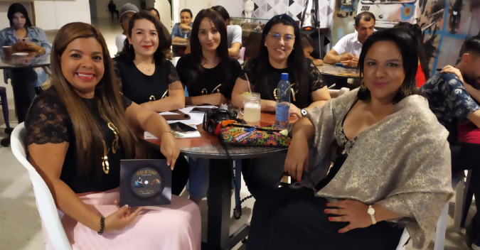 Poetas vinculadas en el proyecto.